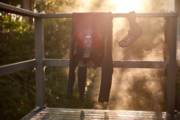 How do you wash and dry a wetsuit?